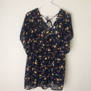 Torrid Kimono printed top